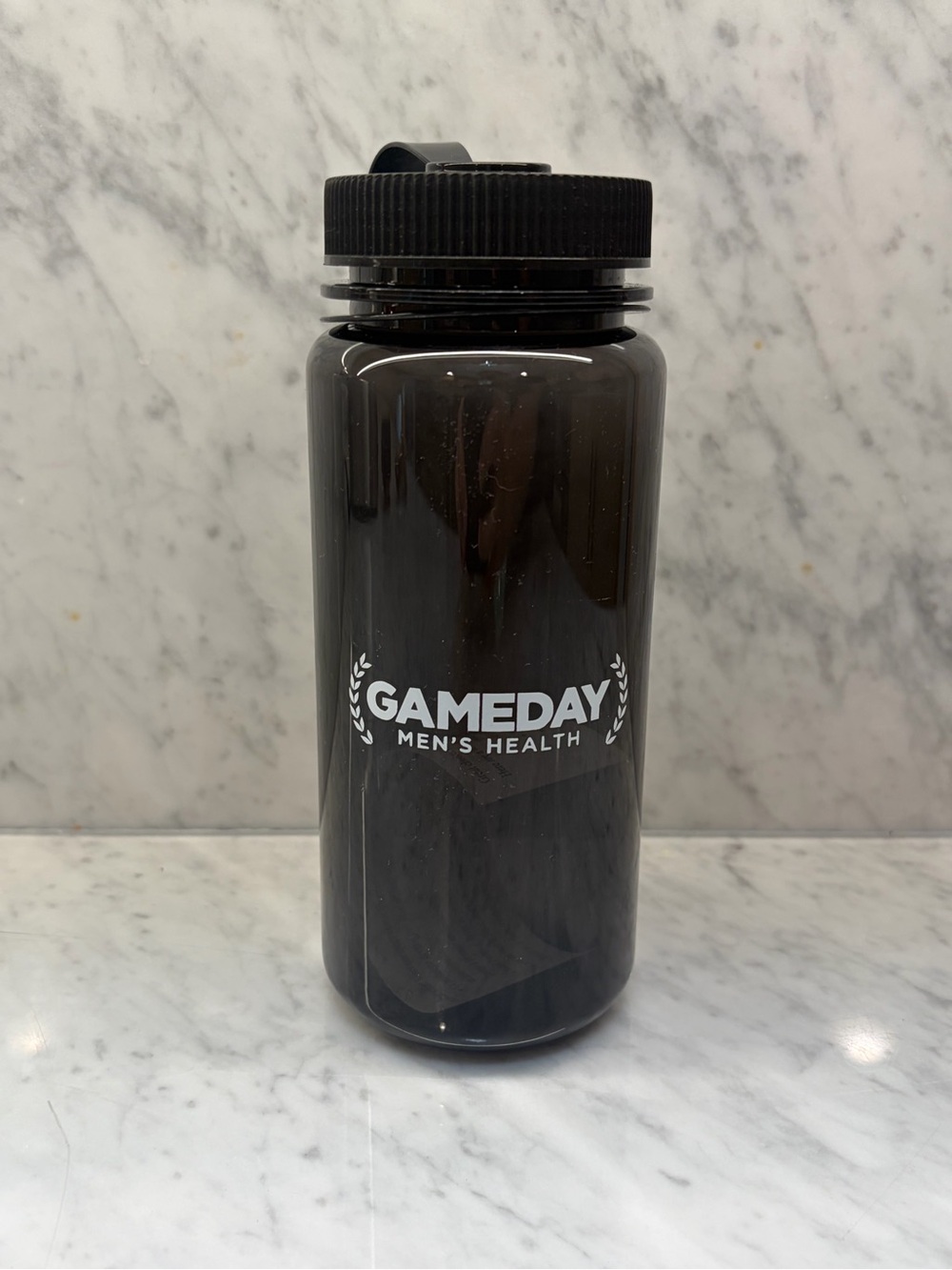 Gameday Men’s Health black water bottle NWOT